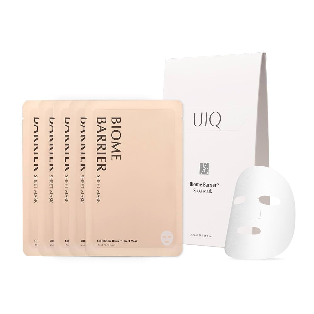 UIQ BIOME BARRIER SHEET MASK 【25枚×2】 UIQ Biome Barrier™ Sheet Mask | Ingredients & Benefits